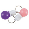 12 porte-clés ampoules