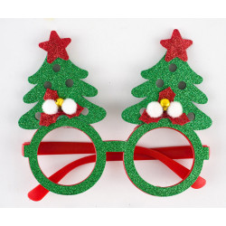 Lunettes décor Noël