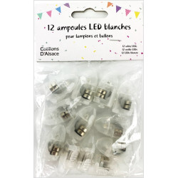 12 Mini led pour lampion/ballon