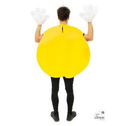 Costume Bonbon jaune TU