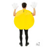 Costume Bonbon jaune TU