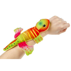 Bracelet peluche lézard
