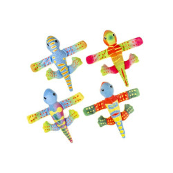 Bracelet peluche lézard