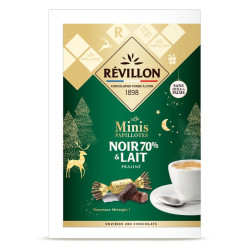Boite mini papillotes lait et noir
