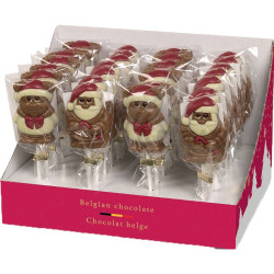 28 sucettes chocolat