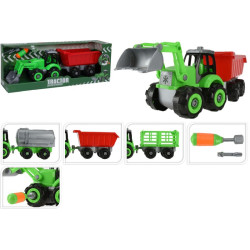 Tracteur et remorque