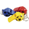 12 porte-clés sifflets foot