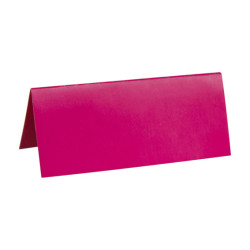 Sachet de 10 marque place fuschia