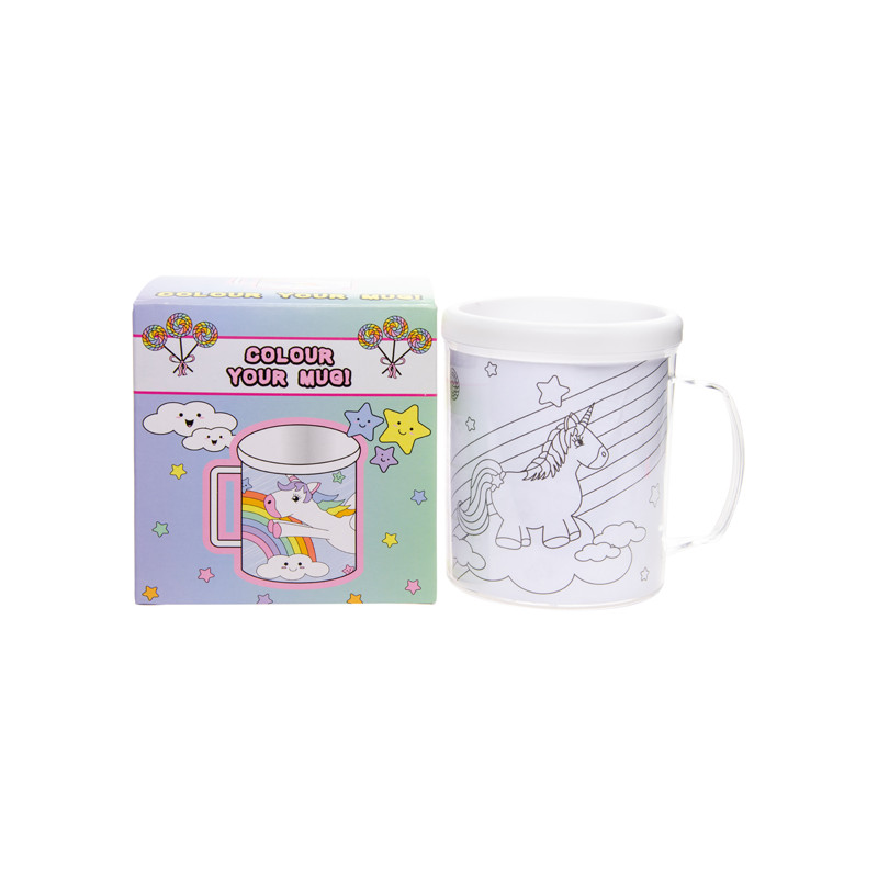 Mug à décorer licorne