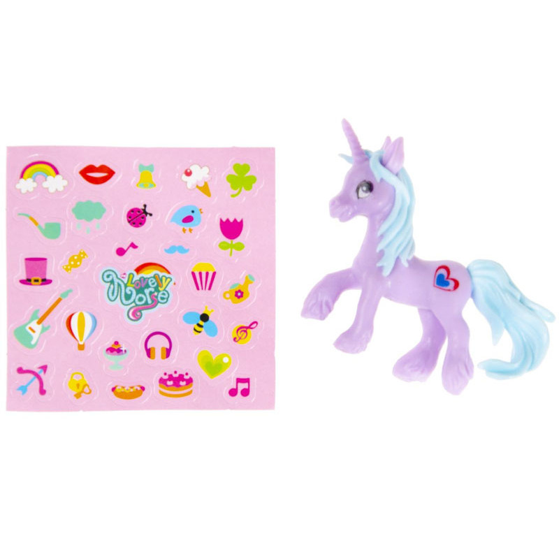 Licorne et stickers