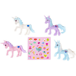 Licorne et stickers