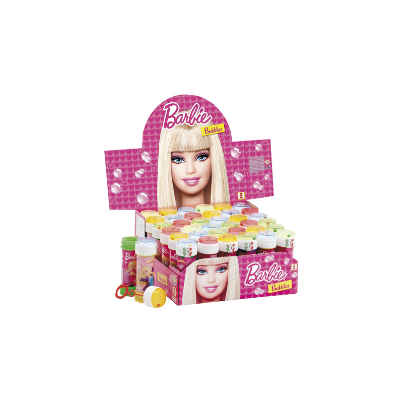 36 tubes de bulles de savon Barbie