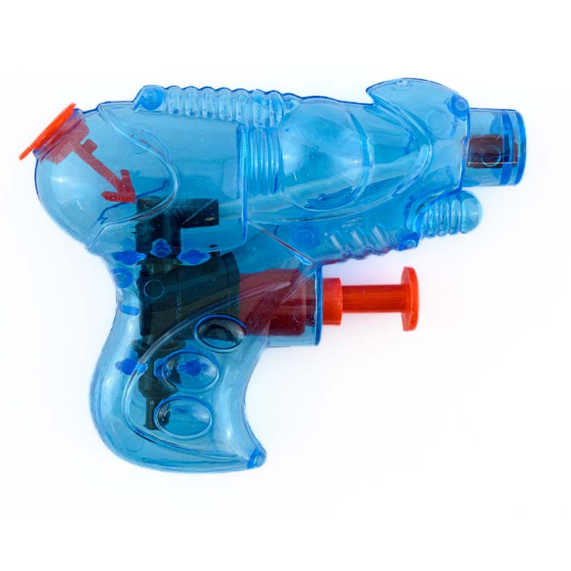 Pistolet à Eau 27 Cm Couleur Bleu - Marque GFI - Parfait Pour L'été !