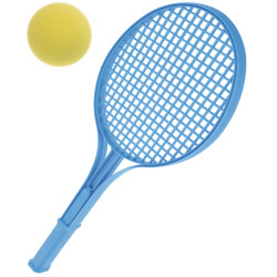 Jeu de tennis plastique