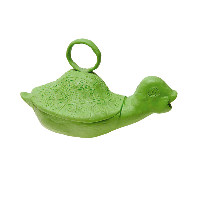 Tortue plastique flottante lestée