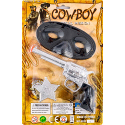 Set de cow-boy masqué