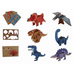Puzzle bois 3D Dino