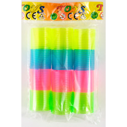 12 Mini-ressorts fluo