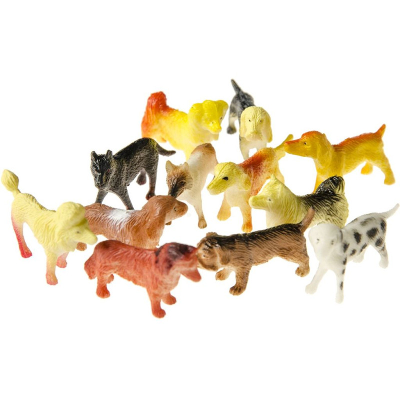 Sachet de 12 chiens et chats assortis