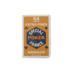 Jeu 54 cartes spécial club poker