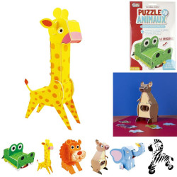 Puzzle 3D animal