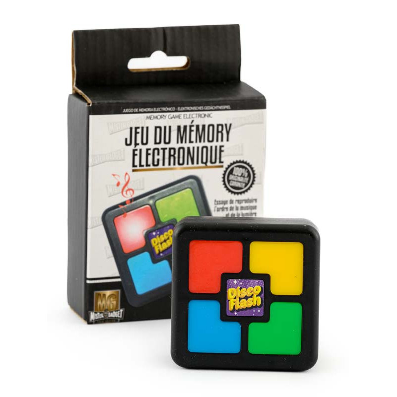 Jeu De Mémoire électronique Secuency De Poche - Sons Et Lumières, Défis De Mémoire, à Partir De 6 Ans