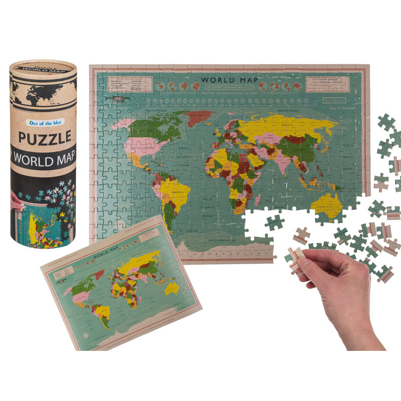 Puzzle Mappemonde