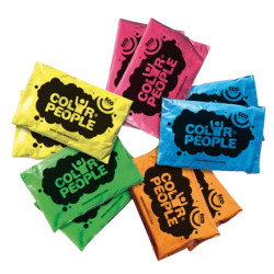 10 sachets de poudre Holi