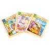 Puzzle pousse-pousse bois