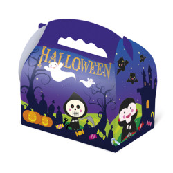 Boite en carton Halloween