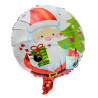 Ballon alu décor Noël