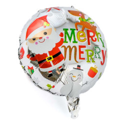 Ballon alu décor Noël