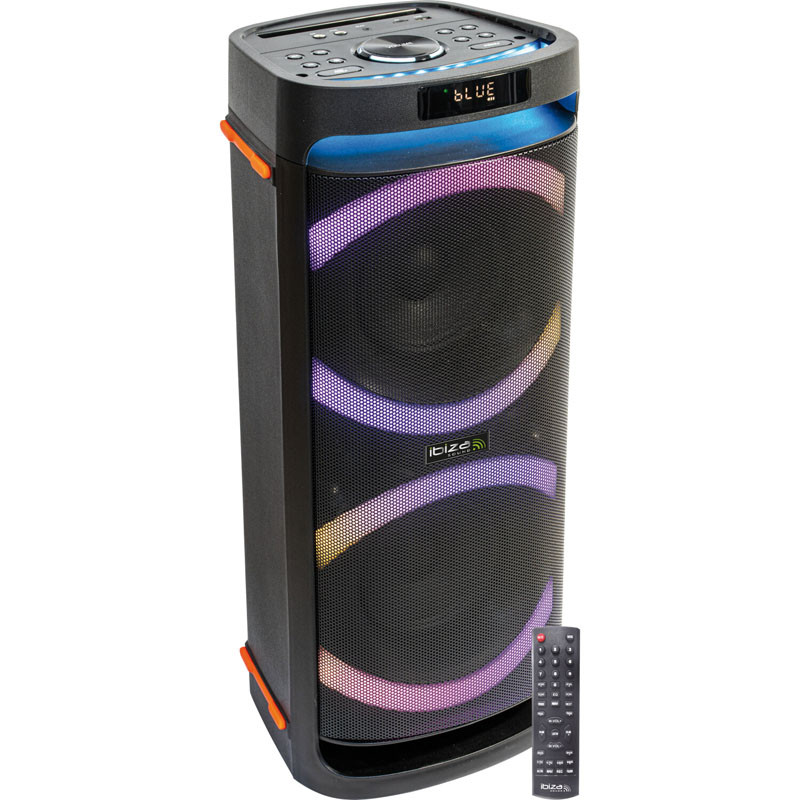 Enceinte active portable à led