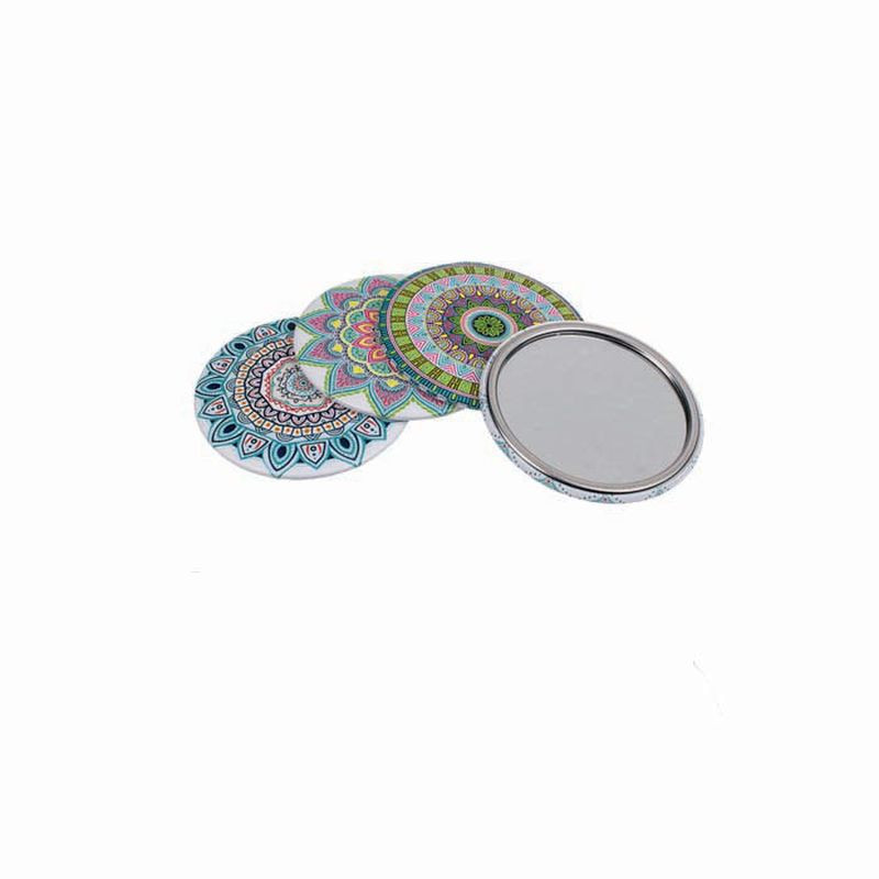 Miroir de poche mandala