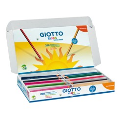 Pack 288 crayons de couleur Giotto Elios