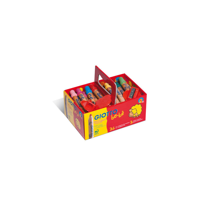 Schoolpack 36 maxi crayons