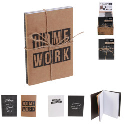 12 sets de 2 carnets de notes