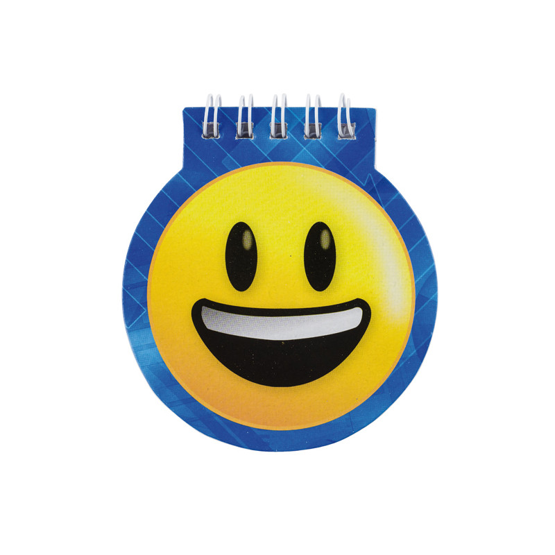 Carnet décoré émoticone
