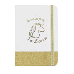 Carnet de notes paillettes...