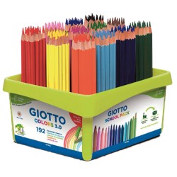 Pack spécial école de 192 crayons de couleur COLORS 3.0
