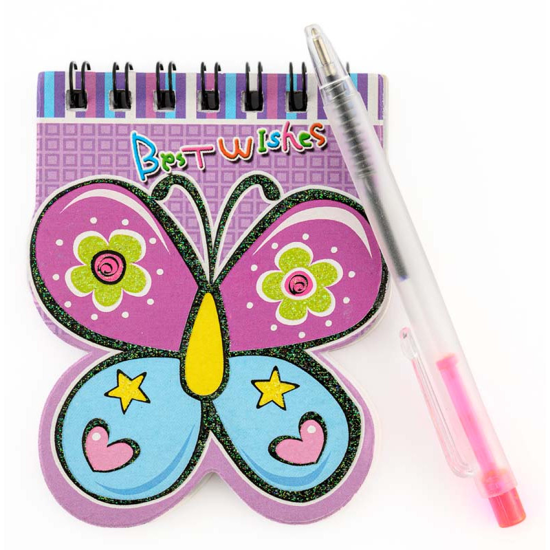 Carnet fantaisie avec stylo