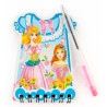 Carnet fantaisie avec stylo