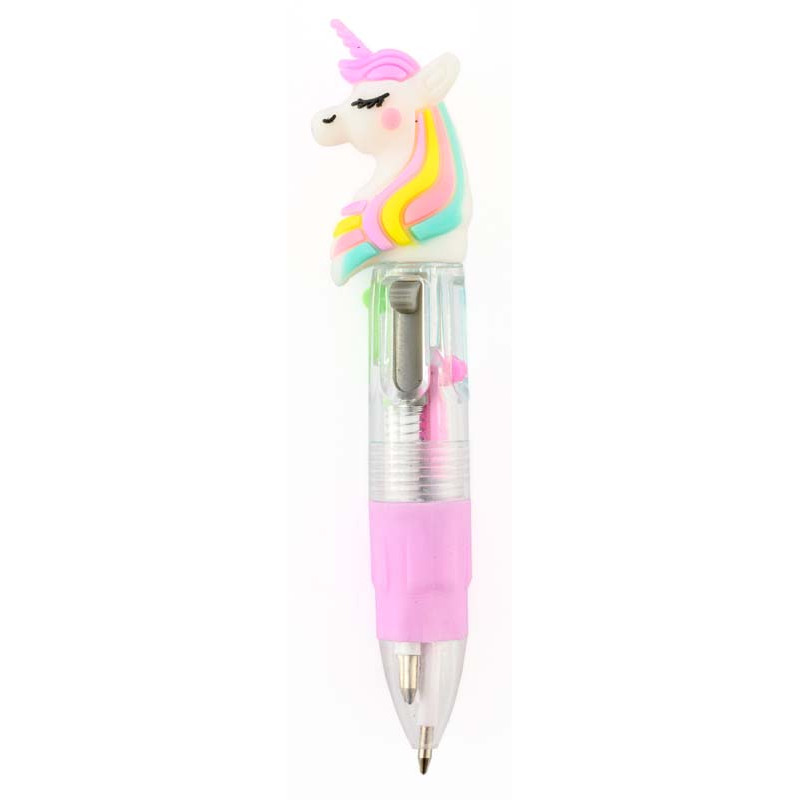 Stylo Licorne 4 couleurs