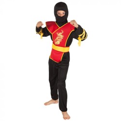 Costume Ninja Master 10-12 ans