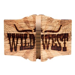 Set 6 cartes d'invitation 'Wild West'