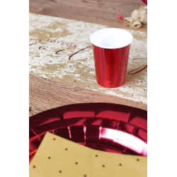 Gobelets Brillant Rouge