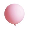 6 maxi-ballons rose