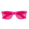 Lunettes party rose fluo