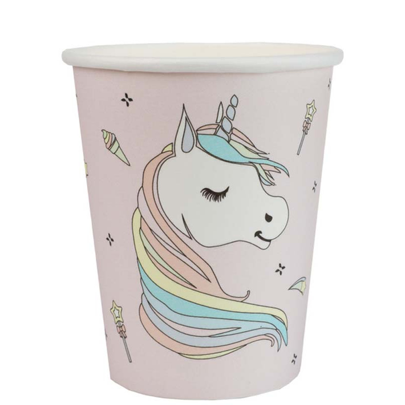 10 Gobelets Licorne