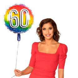 Ballon alu 60 ans